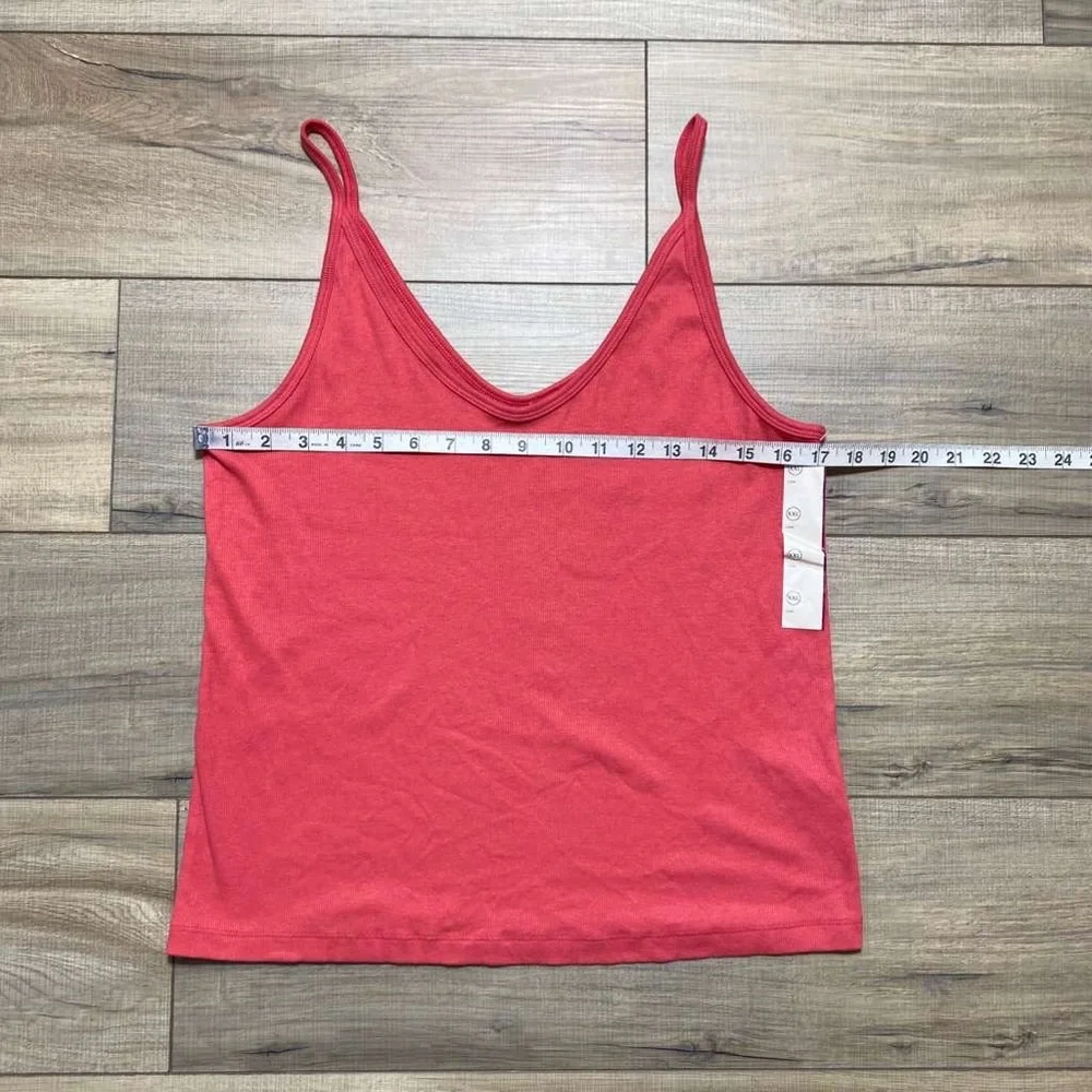 Universal Thread Women's Ribbed Camisole‎ Tank Top Size XXL Pottery Red